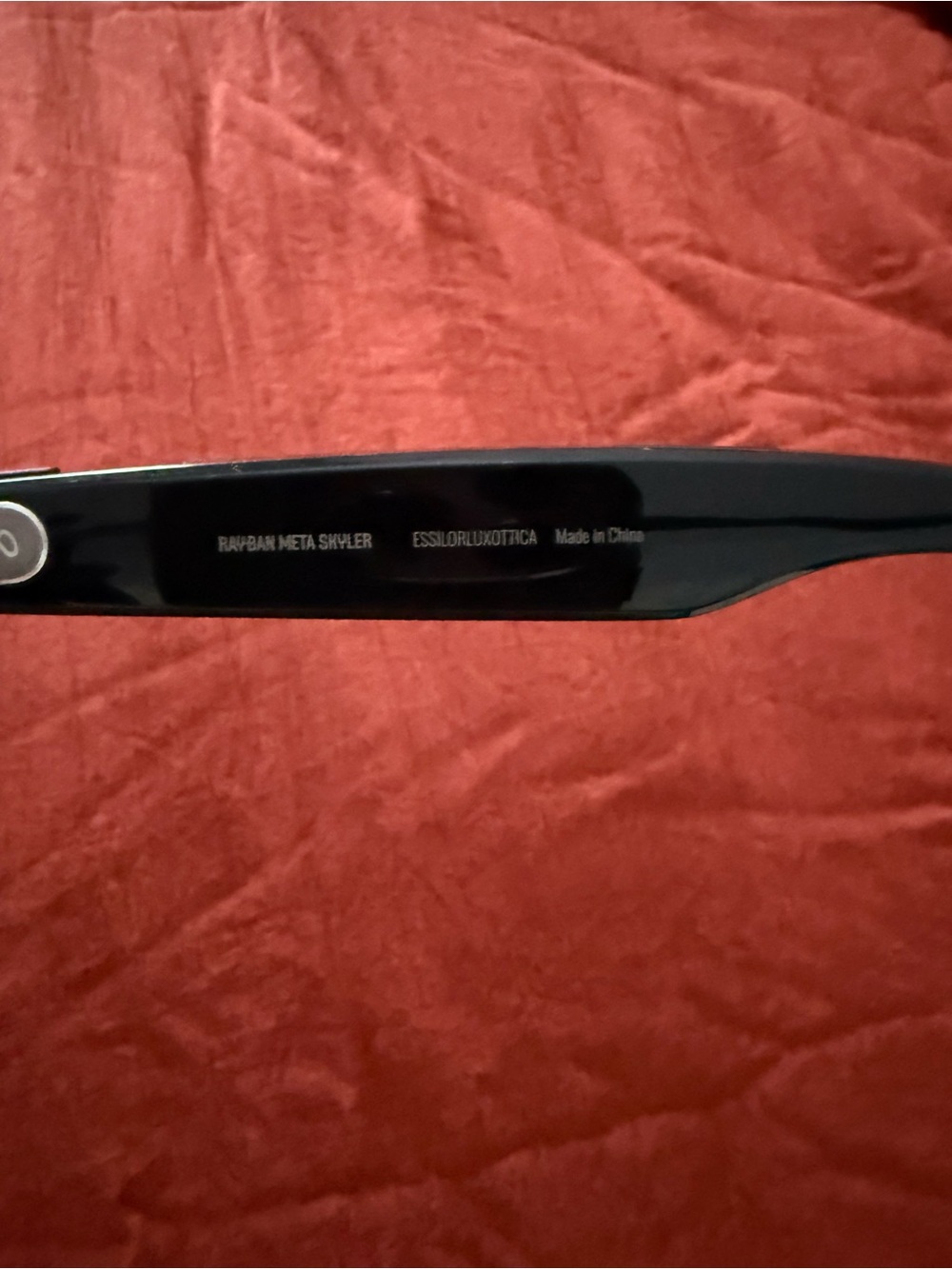 AI Meta Ray-Ban Black Frames with Blue Lenses Skyler-Transition style Glasses. - Picture 7 of 7